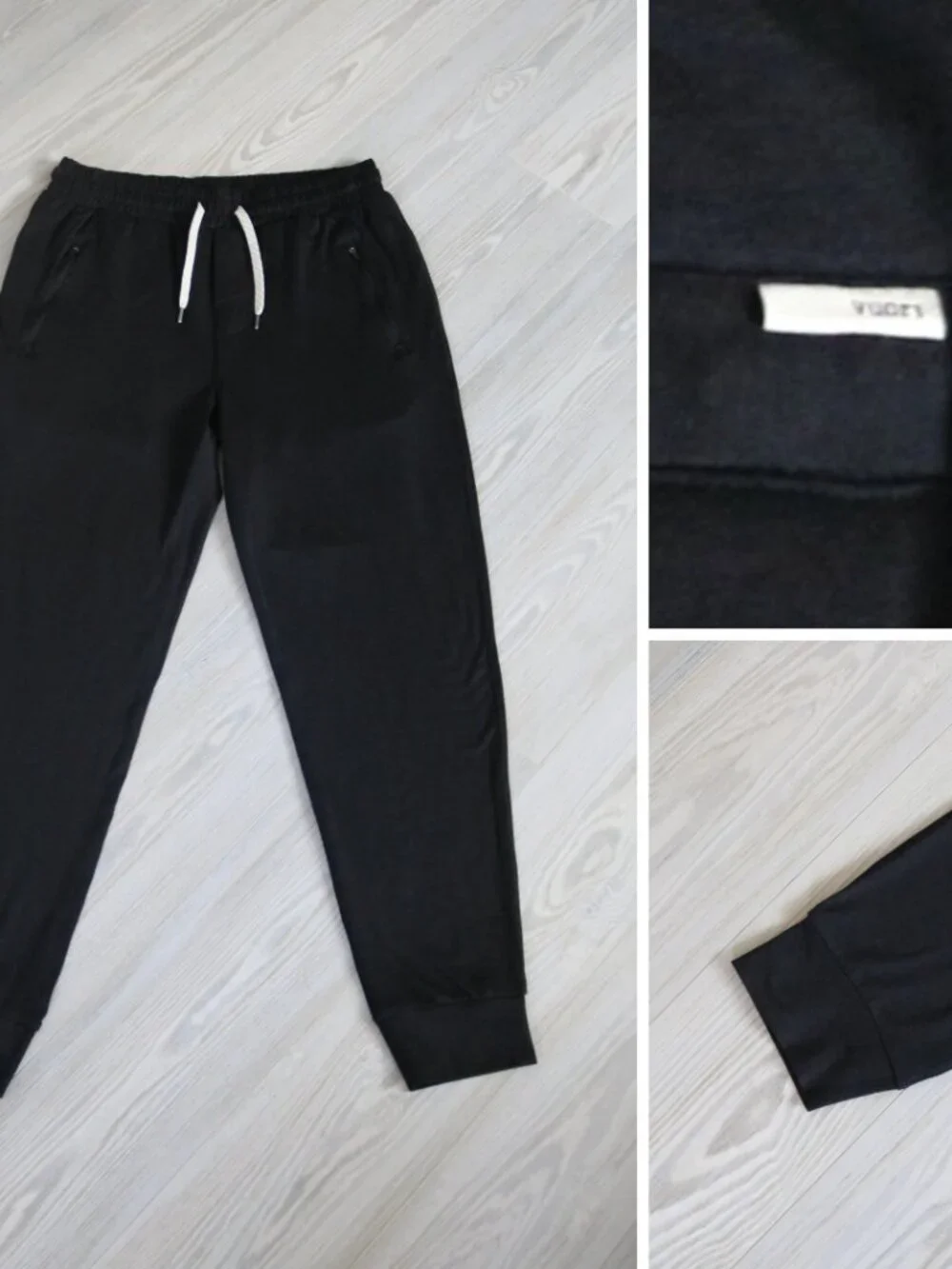 Vuori Ponto Performance Jogger Men's M Black Dream-Knit Gym Active Pants V438